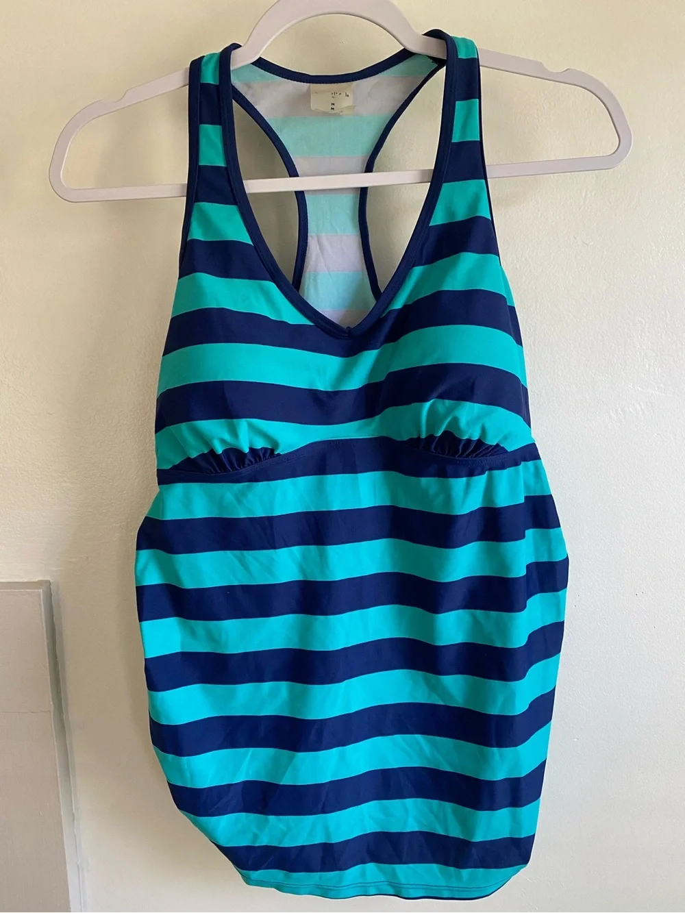 Striped Maternity 3-Piece Swim Set